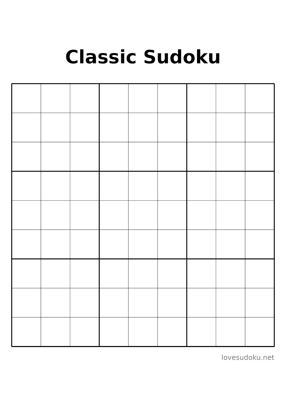 puzzle games like sudoku